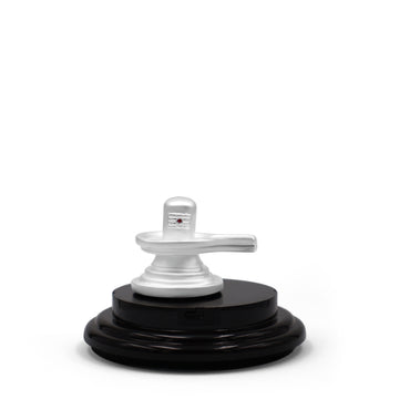 999 Pure Silver Lord Shiva Idol: Divine Symbol of Statue for Pooja, Gift, and Car Dashboard
