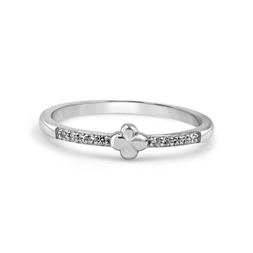 92.50 Diamond Heart Ring For Women