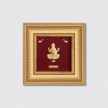 Goddess Lakshmi Gold Art Piece - A10