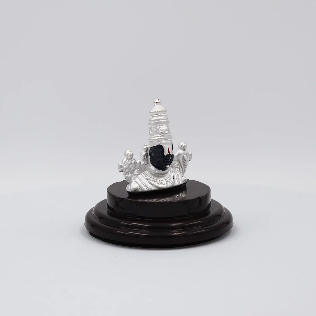 92.50 Pure Silver BALAJI Statue Portrait for Pooja, Gifting, and Car Dashboard