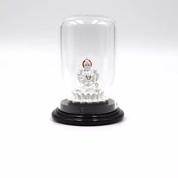 999 Pure Silver Lord Lakshmi Matha Statue: Auspicious Pooja and Gift /Car Dashboard