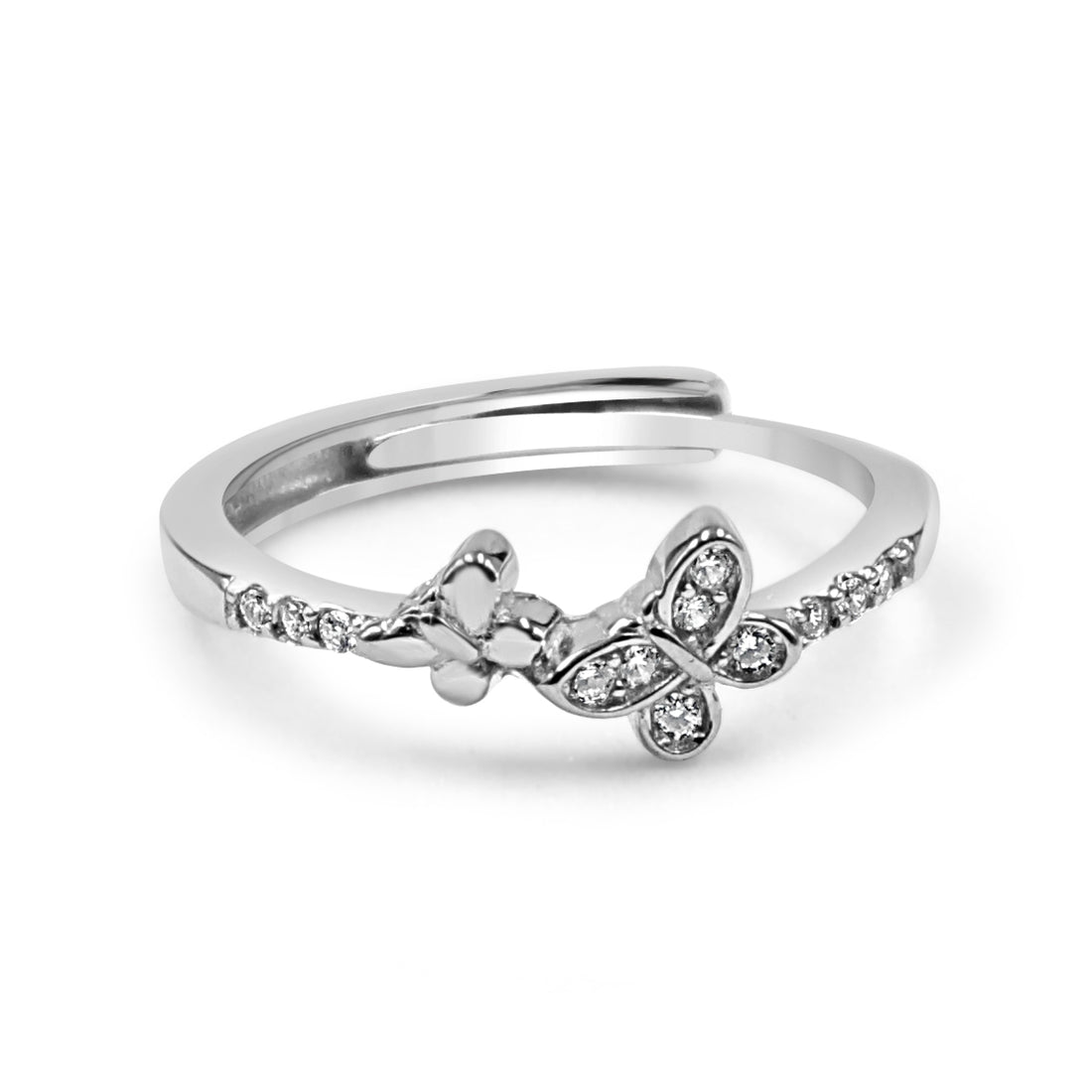 92.50 Twin Butterfly Ring Adjustable